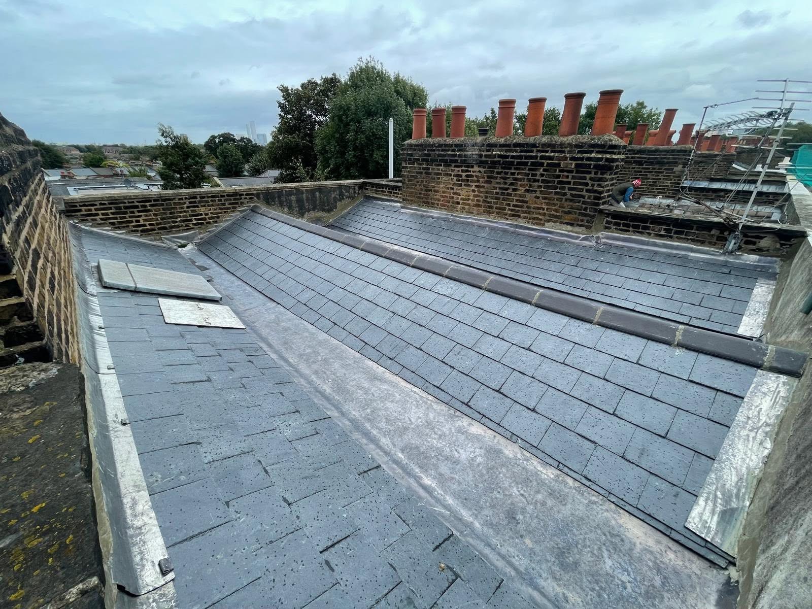 Slate roof project 01